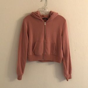 Brandy Melville Zip Up Hoodie